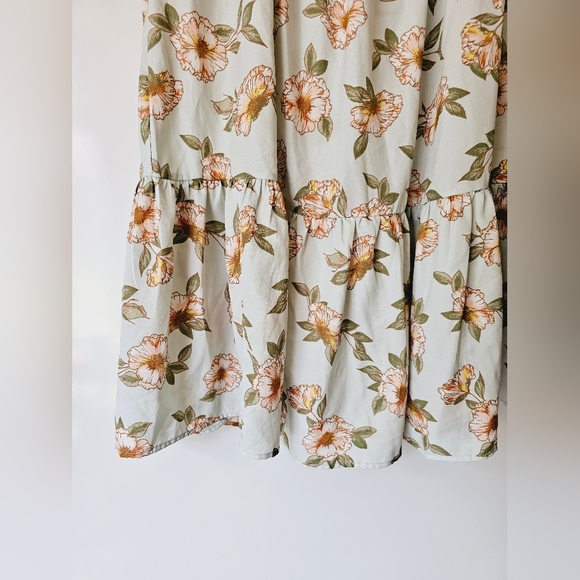 Time to Bloom Maxi Length Sundress Cottagecore 1X - Picture 3 of 7